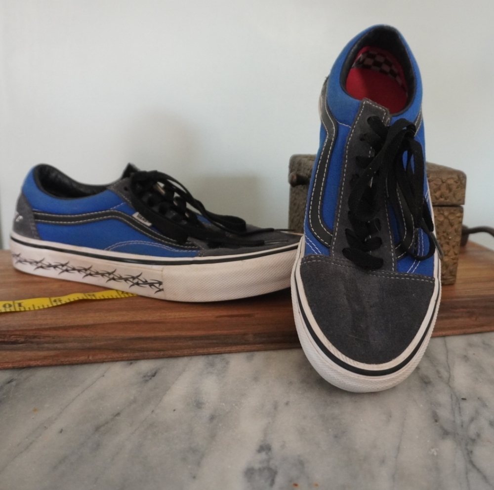 Supreme Blue and Black Sneakers